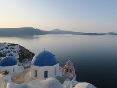 ギリシャ旅行①朝のイア散策