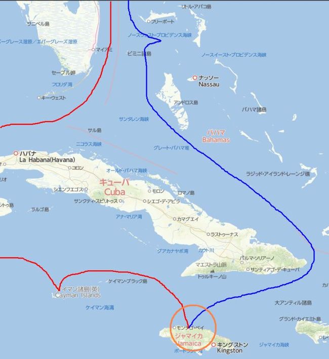 2017年 ディズニー・クルーズ西カリブ海7日間（12）ファルマス（ジャマイカ）