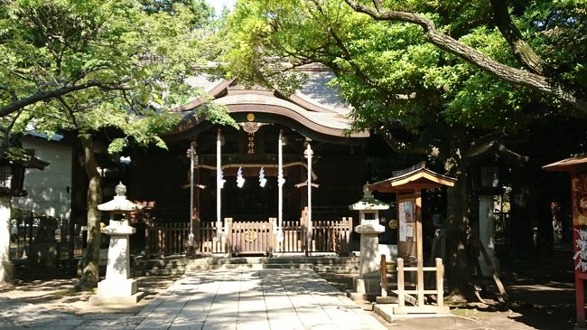 　今日は、埼玉県川口市に行きました。仕事で訪問ですが、得意先の近くに神社が有ったので、運気アップの為、お参りに行ってきました。川口神社→朝日氷川神社→元郷氷川神社→鎮守氷川神社と、それぞれお参りをしてまいりました。<br />（由来や由緒は、間違えてはいけないので、それぞれのホームページから抜粋しました。）