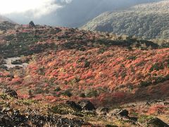 大渋滞の那須岳紅葉狩り登山