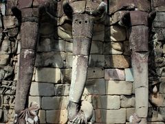 悠久の歴史～インドシナの遺跡・世界遺産を訪ねる旅　その⑩　6日目その３：アンコール遺跡の芸術性と建築技術を確かめる　バプーオン～ピミアナカス～ライ王のテラス～象のテラスを巡る！