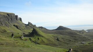 還暦過ぎ夫婦、世界一周旅行スコットランド「翼の島」スカイ島ツアーの2日目、異次元世界の自然