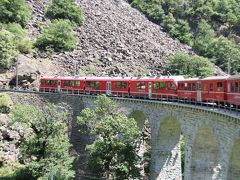 イタリア湖水地方、ドロミテ山塊、アルプス・チロルを巡る旅　⑩　世界遺産レーティッシュ鉄道ベルニナ線（前編）