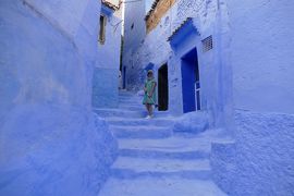 シャウエン(Chefchaouen:Morocco)「青い街とでんでん虫のスープ」