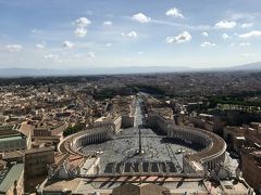 Barcelona & Roma 3/3 : サン・ピエトロ大聖堂に長蛇の列。クーポラから見たローマとバチカンは絶景！！