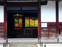 雨の中で秋色に染まり始めた南禅寺境内