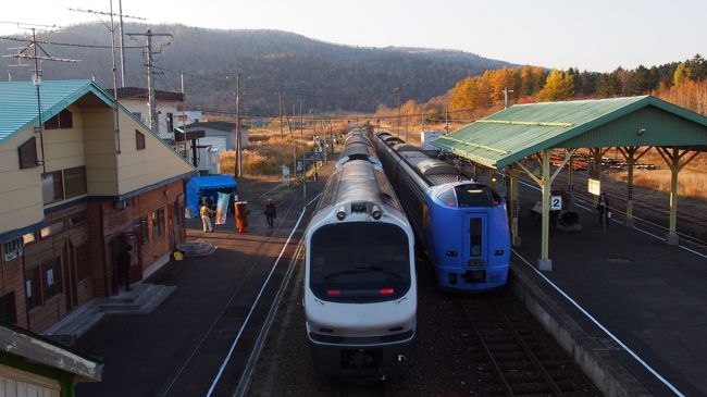 北海道交通企画課が列車旅行の可能性を測る「北海道観光列車旅行者動向調査事業」の一環として旭川～稚内往復1泊2日14800円で募集したモニターツアー。<br />稚内と留萌以外立ち寄ったことが無い「きた北海道(道北)」を短時間で効率良く、個人手配より廉価で観光できることが魅力で即決して1人で参加してきました。 