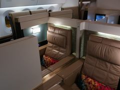 激安ファーストクラス　エティハド航空　カイロ～アブダビ～成田　Review:Etihad Airways First Class 　ETIHAD AIRWAYS・EY （2017/7　ドロミテ・ヴェネツィア・アブダビ⑥）