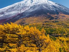 2017年山中湖ロッジ滞在記（８）　富士山五合目で２回のフォトハイキング　～中一日で夏富士から冬富士に激変～