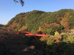 JR駅からハイキング ＜大間々散策と紅葉映えるわたらせ渓谷＞