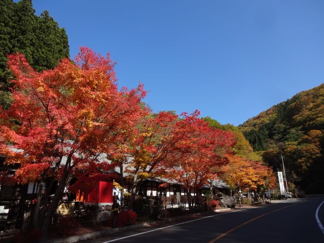 ☆紅葉の日光へ　10月☆　台風をすり抜けて&#9825;　No３　奥日光　吹き割りの滝　川場・道の駅