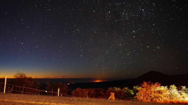 2017年10月 ハワイ島旅行②♪マウナケア山頂日の出＆世界遺産キラウエア火山と星空観測ツアー♪