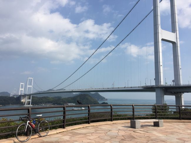 秋のしまなみ海道を走ってきました。<br />BIKE:GIANT TCR ADVANCED 2(ジャイアントストア尾道でレンタル)<br />往路:ONOMICHI U2→サンライズ糸山<br />復路:しまなみサイクルエクスプレス(馬島BS→尾道駅)