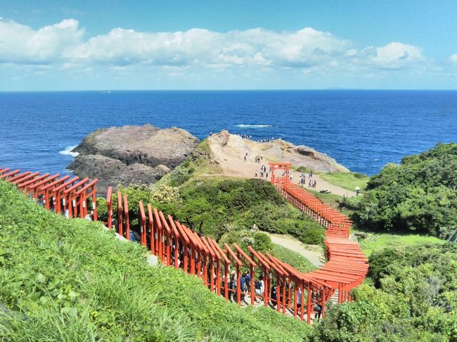 たまには「ベタ」な観光旅行1709 　「今や山口県を代表する観光地になりました。　　“元乃隅稲荷神社＆角島大橋”」　　～下関・山口～