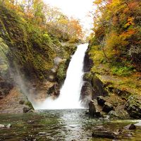 紅葉の磊々峡と秋保大滝をゆく