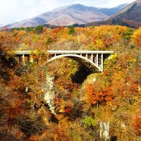 紅葉の鳴子温泉へ