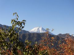 2017秋 山梨県都留市：富士山バッチリ　紅葉の都留アルプス