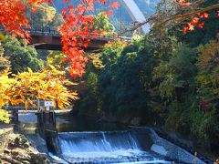 秋川渓谷の紅葉・・・