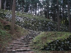 錦秋の北陸城めぐり③七尾城跡