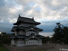 夏の東北旅行【10】本丸石垣修理中の弘前城