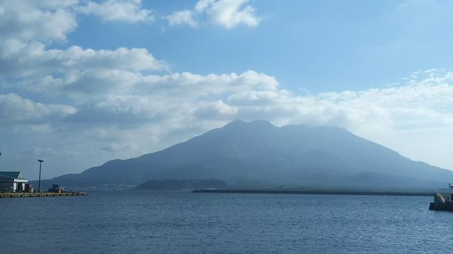 ちょっぴり「乗り鉄」なダンナにつきあい、帰路で鹿児島から新幹線を乗り継いで帰ってくるのが主目的の旅行をしました。<br /><br />一泊目は鹿児島市内、二泊目は指宿へ移動して温泉旅館に宿泊しました。<br /><br /><br />利用交通機関<br />・11月3日　ソラシドエア073便　羽田～鹿児島<br /><br />・11月4日　指宿枕崎線　鹿児島中央駅～指宿駅<br /><br />・11月5日  指宿のたまて箱2号　指宿駅～鹿児島中央駅<br /><br />           九州新幹線　さくら556号　鹿児島中央駅～博多駅<br />　<br />           山陽・東海道新幹線　のぞみ42号　博多駅～東京駅<br />　　　　　<br /><br />