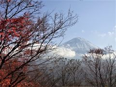 標高1、2、３位の山が同時に見られる展望台と紅葉　首都圏から日帰り　