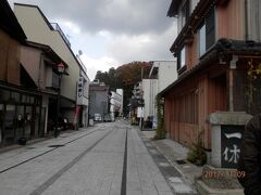 9木曜1午前粟津温泉の街歩き