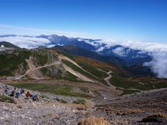 日本一楽チンに北アルプス3000ｍ峰へ。紅葉と雲海を見下ろす乗鞍岳