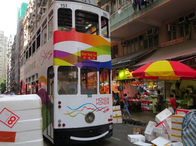 香港2017その１（トラムで北角へ）