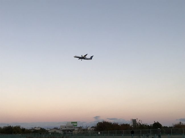 飛行機を見に千里川へ行ってきました。<br />(追記あり)