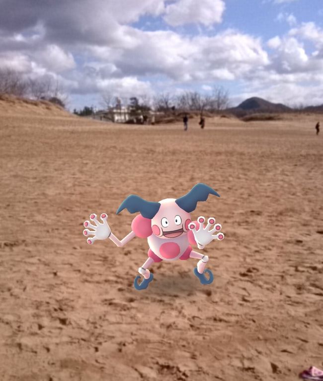 蟹とポケモンgoイベント目当てに鳥取砂丘まで行って来ました。<br />ポケモン大好きの6歳の息子は，私のスマホでポケモンgoをするのがマイブーム。行きたい！というので蟹のついでに行くことにしました。<br /><br />赤ちゃんと幼児を連れての日帰り旅。<br />ポケモンgoイベントの混雑が心配なので，平日の早朝に出発して，さっと帰ってくる予定でした。<br />が，駐車場の大混雑は予想を超えていました…