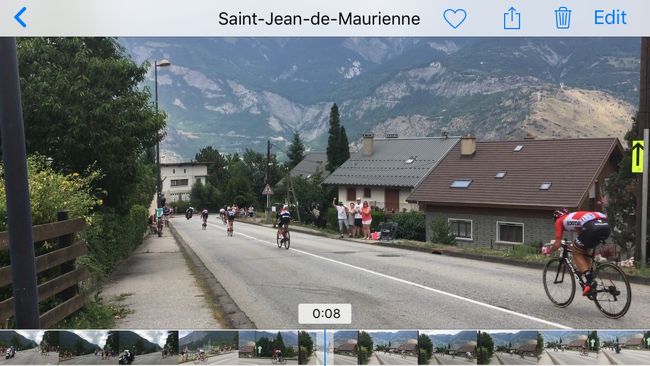 自転車大好きな旦那にくっついてフランスのサヴォア県の小さな町でツール ド フランス観戦しました。