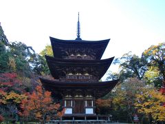 滋賀県の紅葉巡り③湖東三山（西明寺・金剛輪寺・百済寺）2017年11月