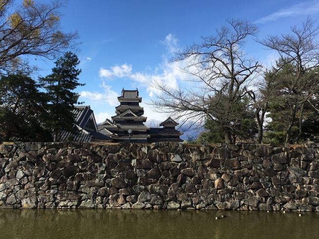 1歳１０か月子連れ旅行後編です。<br />2日目は松代方面へ行ってから松本へ。<br />3日目は諏訪に行きました。<br /><br />帰りにほうとうを食べに山梨に行きたかったけれど、信州めぐりフリーパスの範囲外で行くことができませんでした。<br />結果的に普通に高速道路に乗るよりちょっとお得にはなりました。