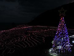 輪島・白米(しろよね)千枚田あぜのきらめき～クリスマスバージョン～スーパームーンの夜に