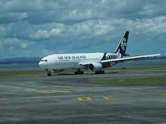 ニュージーランド航空搭乗とエコノミー・スカイカウチ体験