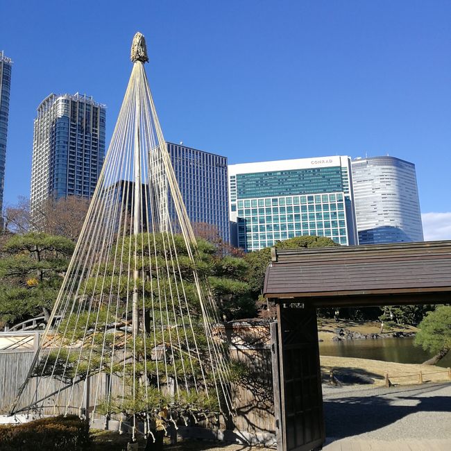 東京・汐留／浜離宮恩賜庭園と汐留ホテルスティ