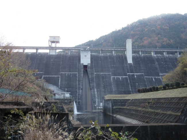 2017年11月22日：第12回ダムカード収集の旅 群馬県東部・栃木県南部・埼玉県東部編（前編）　桐生川ダム・松田川ダム の2ダム訪問　＆　佐野SA下り