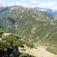 山旅紀行‥北アルプス後立山連峰 五竜岳・その3.バンザーイ！五竜岳登頂&五竜山荘宿泊