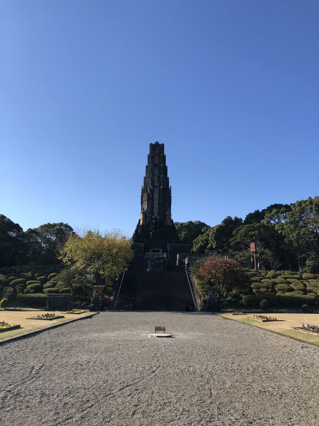 青島太平洋マラソンに参加するため宮崎に訪れ、初日と最終日に観光した旅行記の宮崎編です。