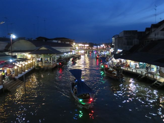 タイ・ダムヌーンサドゥアク水上市場、アンパワー水上市場