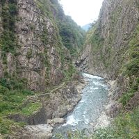 新潟県 南魚沼 美味すぎるへぎそばと白飯 (6-3) 絶景の清津峡