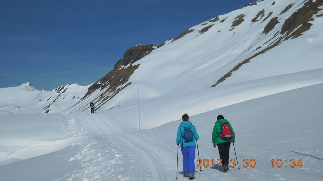 早春のスイス・黒い森・アルザスを巡る　５　４日目　スノーハイキングⅠ～ベルン