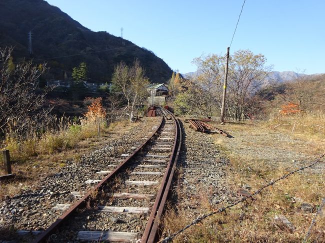 北関東の鉄道に乗りに行く【その４】　足尾銅山の旧鉱山街と、廃線跡を歩く