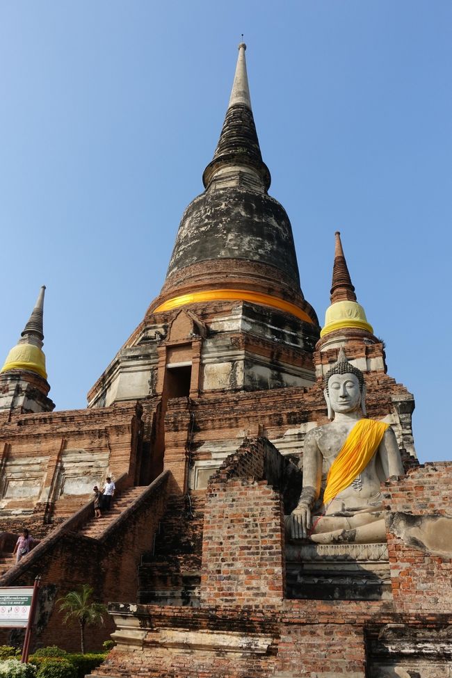 タイに行ってみたかったので念願がかないました。<br /><br />新千歳空港10:00発タイ航空TG671便<br />宿泊場所:THE WESTIN GRANDE SUKHUMVIT<br />帰国便:タイ スワンナプーム国際空港23:55発TG670便<br /><br />JTBオプショナルツアーアユタヤ半日観光<br />ワットポー、ワットアルン観光<br />街歩き<br />