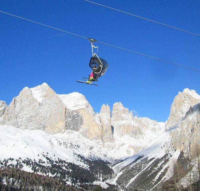 団塊夫婦のヨーロッパ冬の旅（2017ハイライト）ーイタリア・ドロミテで四度目のスキー