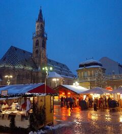 団塊夫婦のヨーロッパ冬の旅（2017ハイライト）ーボルツァーノ・雪と雨のクリスマスマーケット