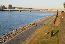 2017暮、南九州の名城(17/26)：12月14日(1)：延岡城(1/6)：宮崎のホテル、延岡城