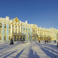 １２月のモスクワ＆サンクトペテルブルク　　5日目前篇　 エカテリーナ宮殿、血の上の救世主教会