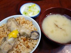 20171223 築地 センリ軒さんのスペシャルセット → 磯野家さん、刺身とか煮付けとか、かき飯も → 福せんさん、焼き鳥とか